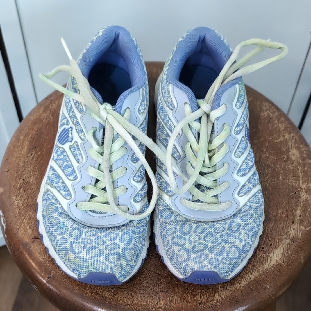 K-Swiss Kids Sneakers in Light Blue and Pale Green